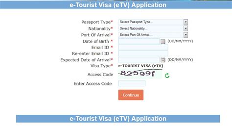 indien visum online beantragen